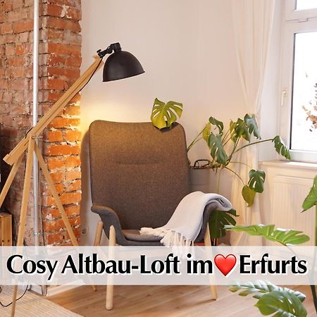 Helles Altbau-Loft Mit Kingsize Bett, Smart-Tv, Etc Daire Erfurt Dış mekan fotoğraf
