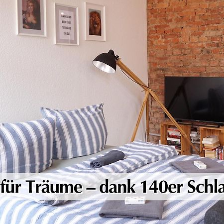 Helles Altbau-Loft Mit Kingsize Bett, Smart-Tv, Etc Daire Erfurt Dış mekan fotoğraf